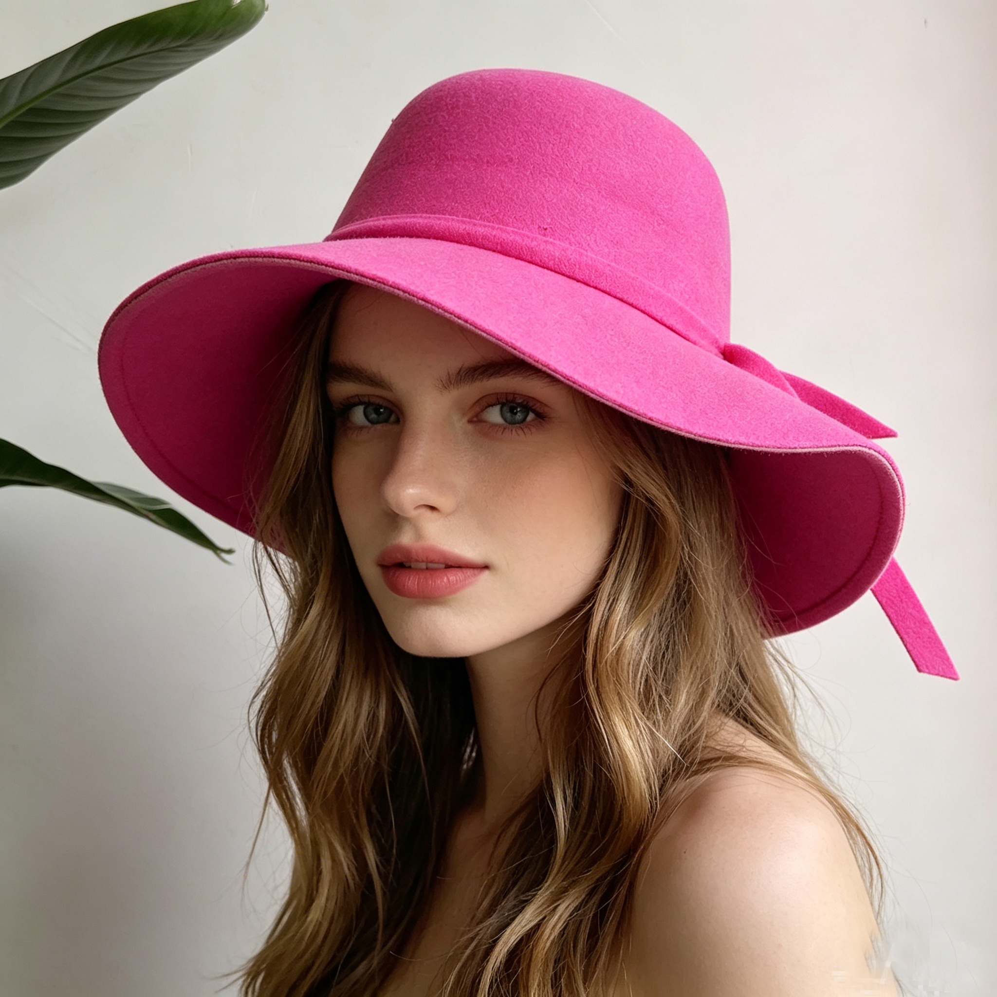Women Fedora Hat Vintage Lady  - огляд і ціна Hat Floppy Wide