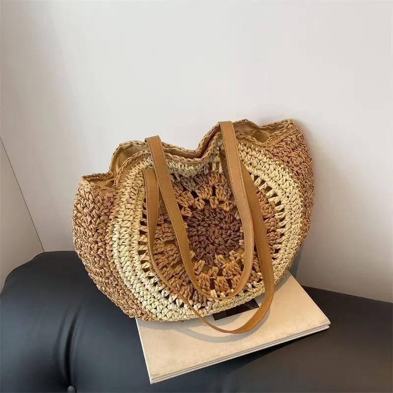 Straw Beach Tote Bag Handwoven - огляд і ціна Tote Bag Beach