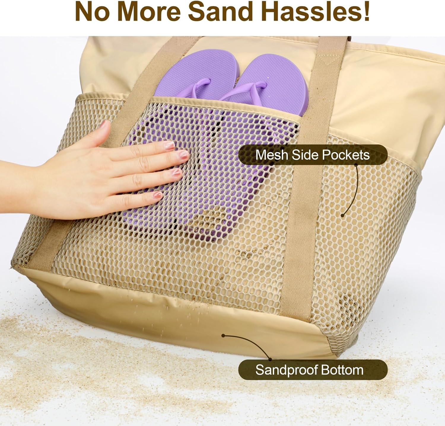 Waterproof Beach Bags for Wome - огляд і ціна Tote Bag Beach
