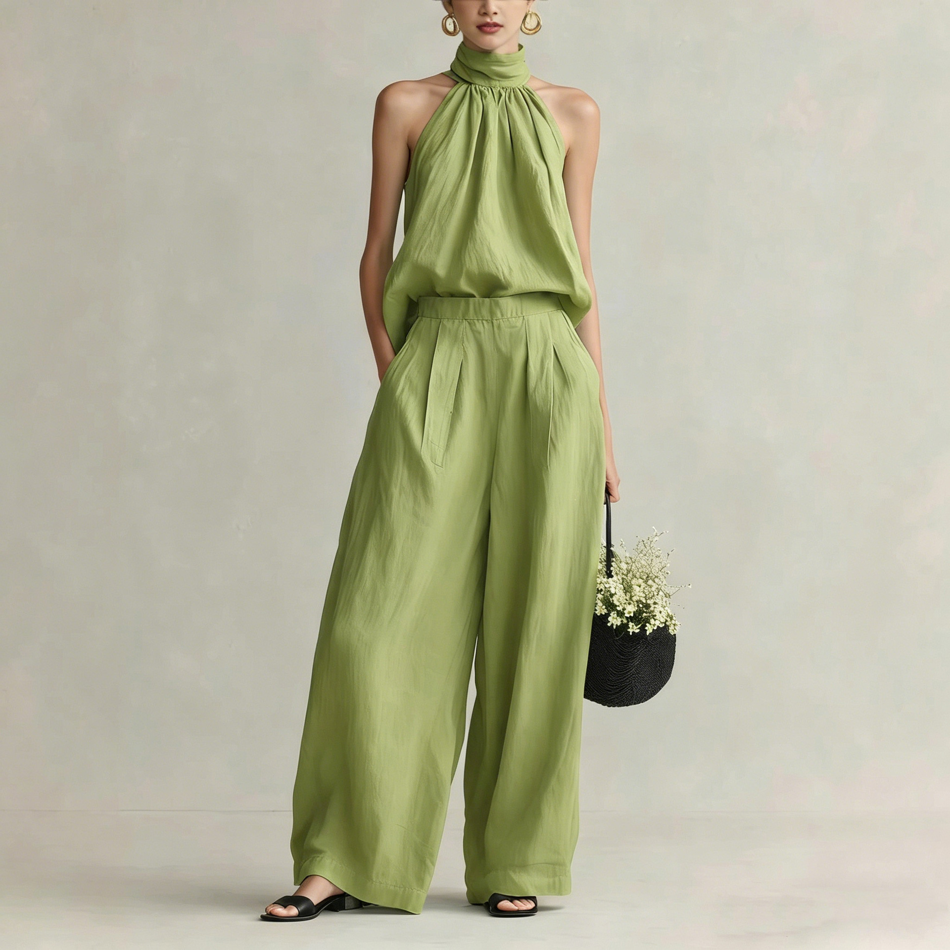 Women's 2026 Summer New Style  - огляд і ціна Linen Pant Wide