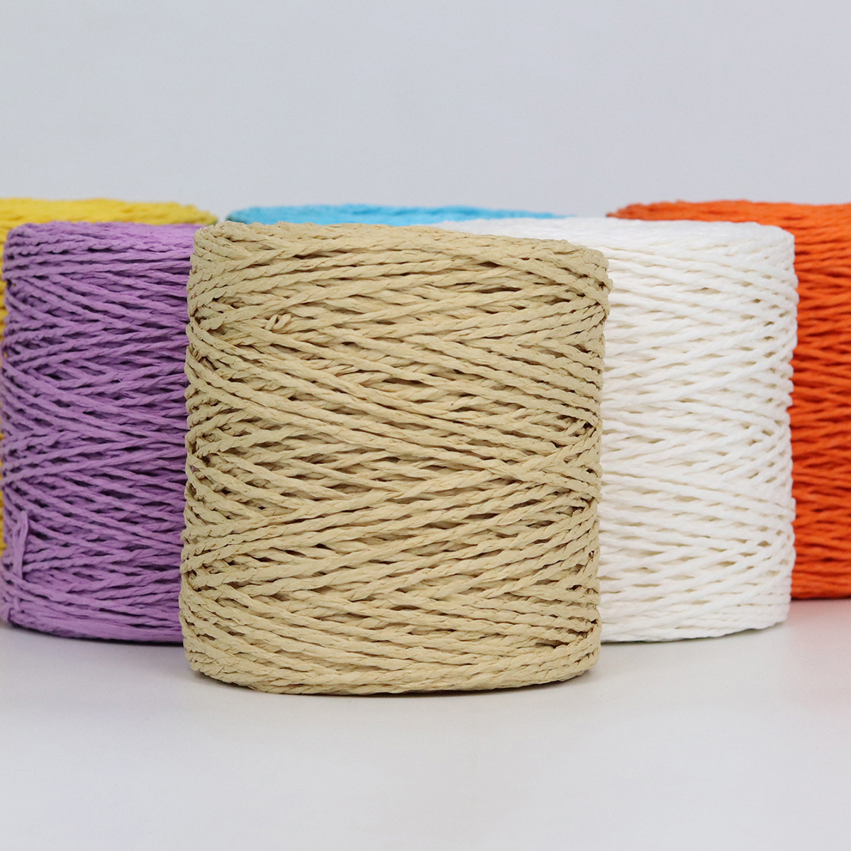 100g Raffia Straw Yarn Handmad - огляд і ціна Crochet Bag Raffia