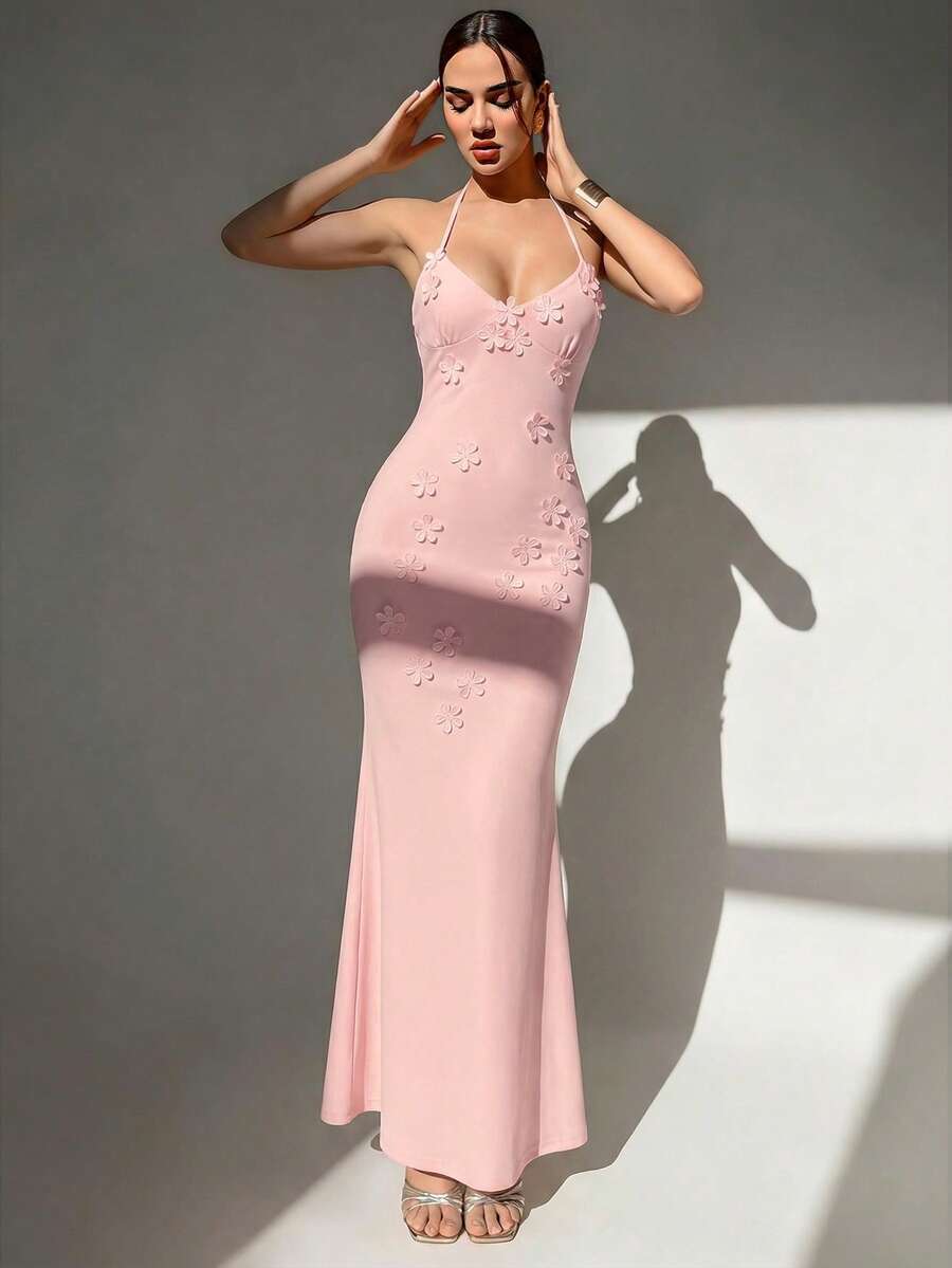 Womens Sexy Y2K Micro Cup Fron - огляд і ціна Maxi Dress Halter