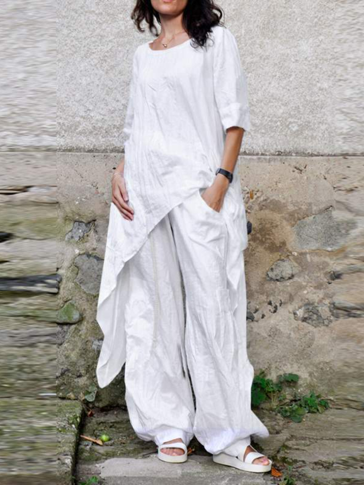 2024 Summer New Fashion Casual - огляд і ціна Linen Pant Wide