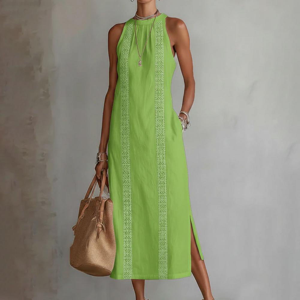 2026 Summer Dress for Women Sl - огляд і ціна Linen Dress Wrap