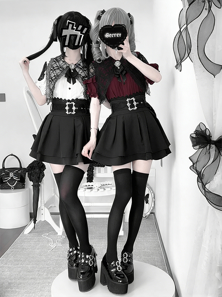 Gothic Style Shoulder Bared Sh - огляд і ціна Blouse Off Shoulder