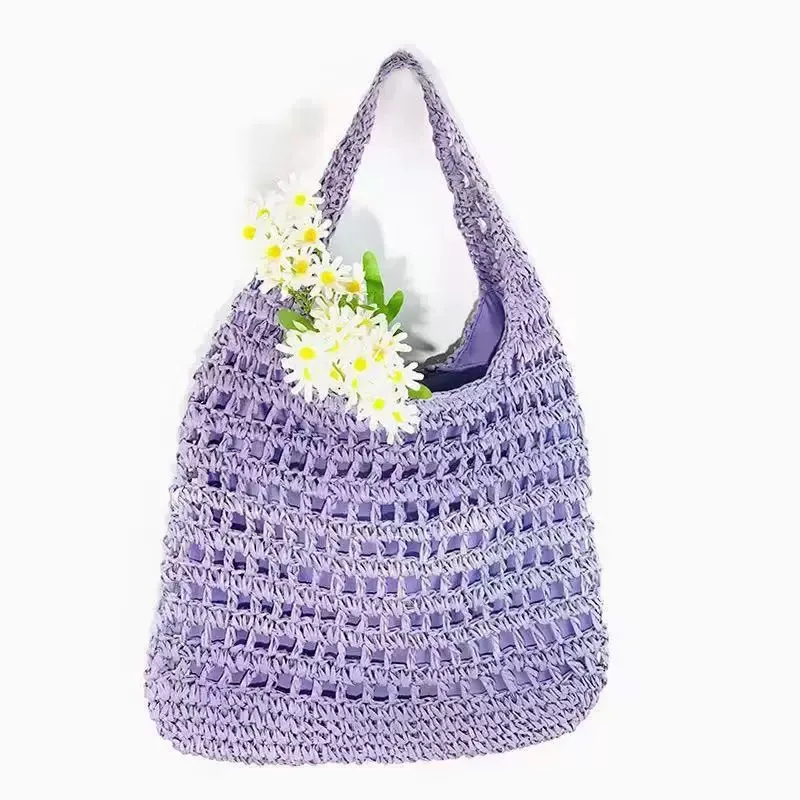 Hollow Woven Straw Tote Bag On - огляд і ціна Tote Bag Beach