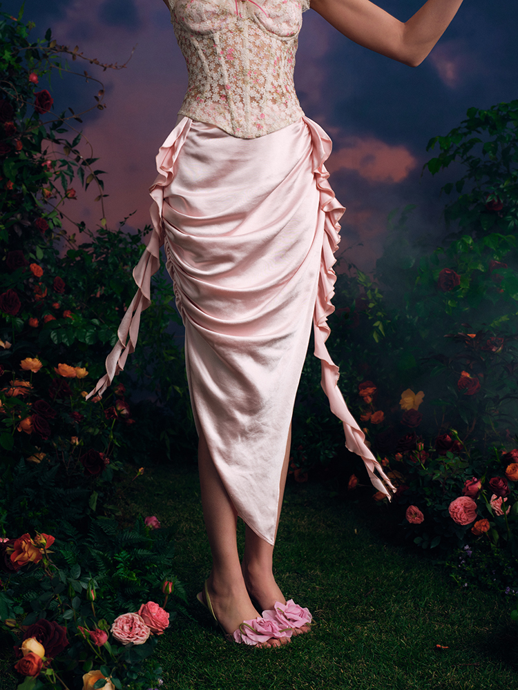 LaceMade Orginal Design Fairyt - огляд і ціна Midi Skirt Floral