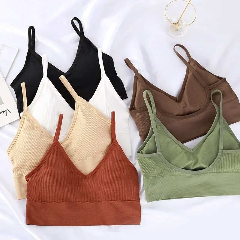 Seamless Women Push Up Bra Bea - огляд і ціна Bralette Triangle Set