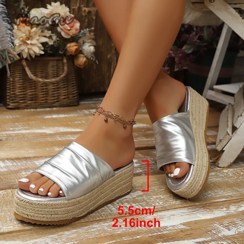 Women's Ruched Espadrille Wedg - огляд і ціна Wedge Espadrille Women