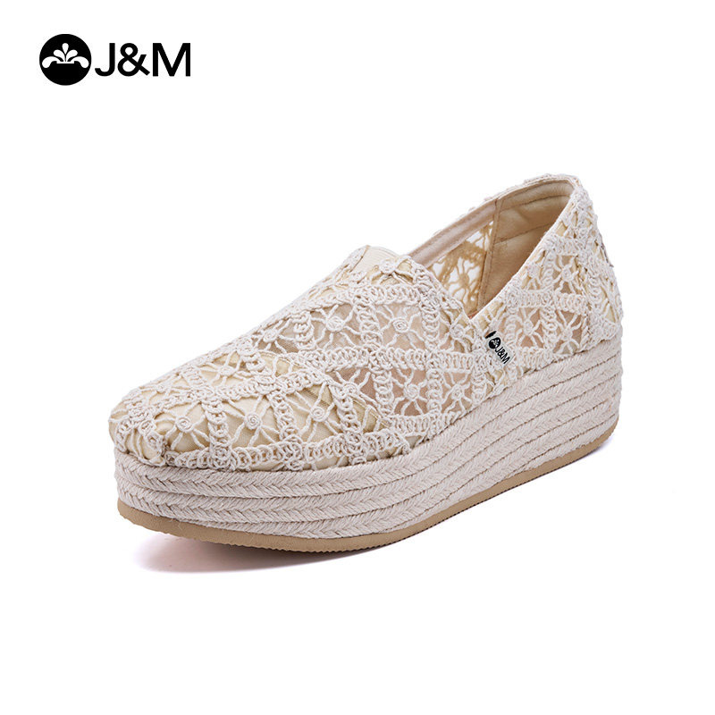 2026 J&M Women Wedges Fashion  - огляд і ціна Wedge Espadrille Women