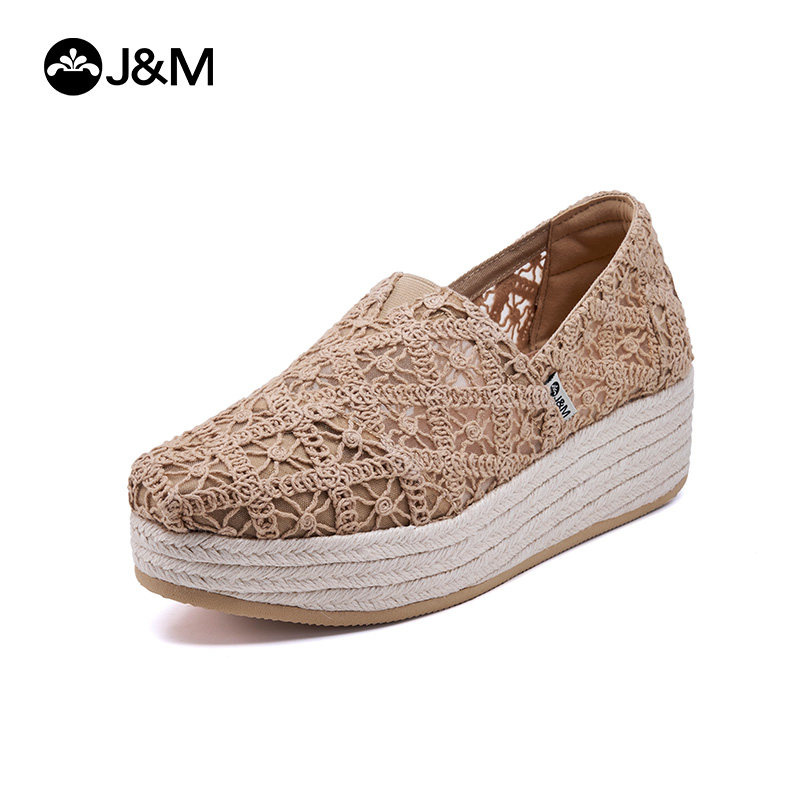 2026 J&M Women Wedges Fashion  - огляд і ціна Wedge Espadrille Women