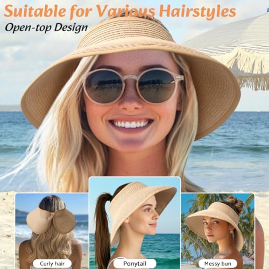 Sun Visor Hats for Women Wide  - огляд і ціна Hat Floppy Wide