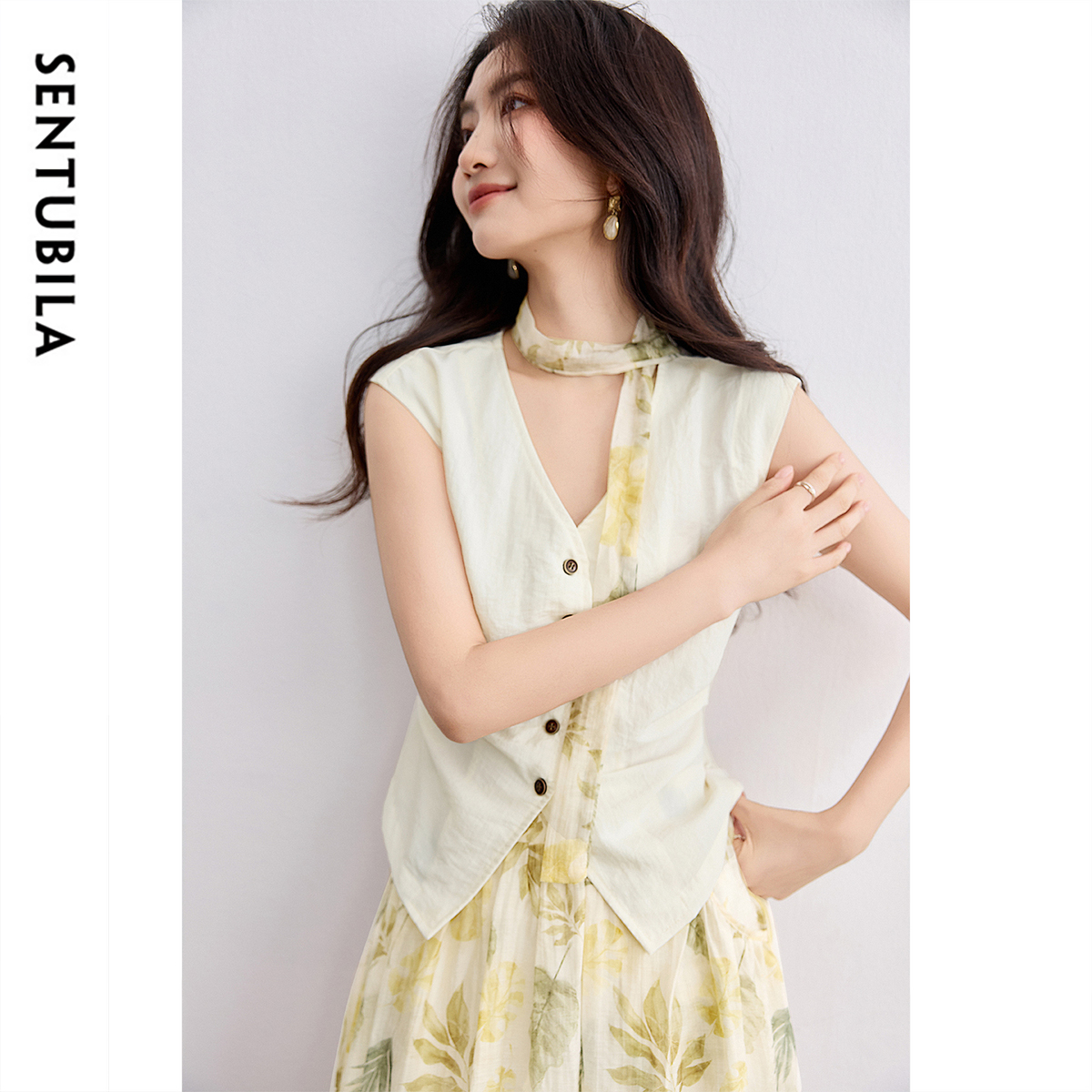 SENTUBILA Elegant Skirt Holida - огляд і ціна Midi Skirt Floral