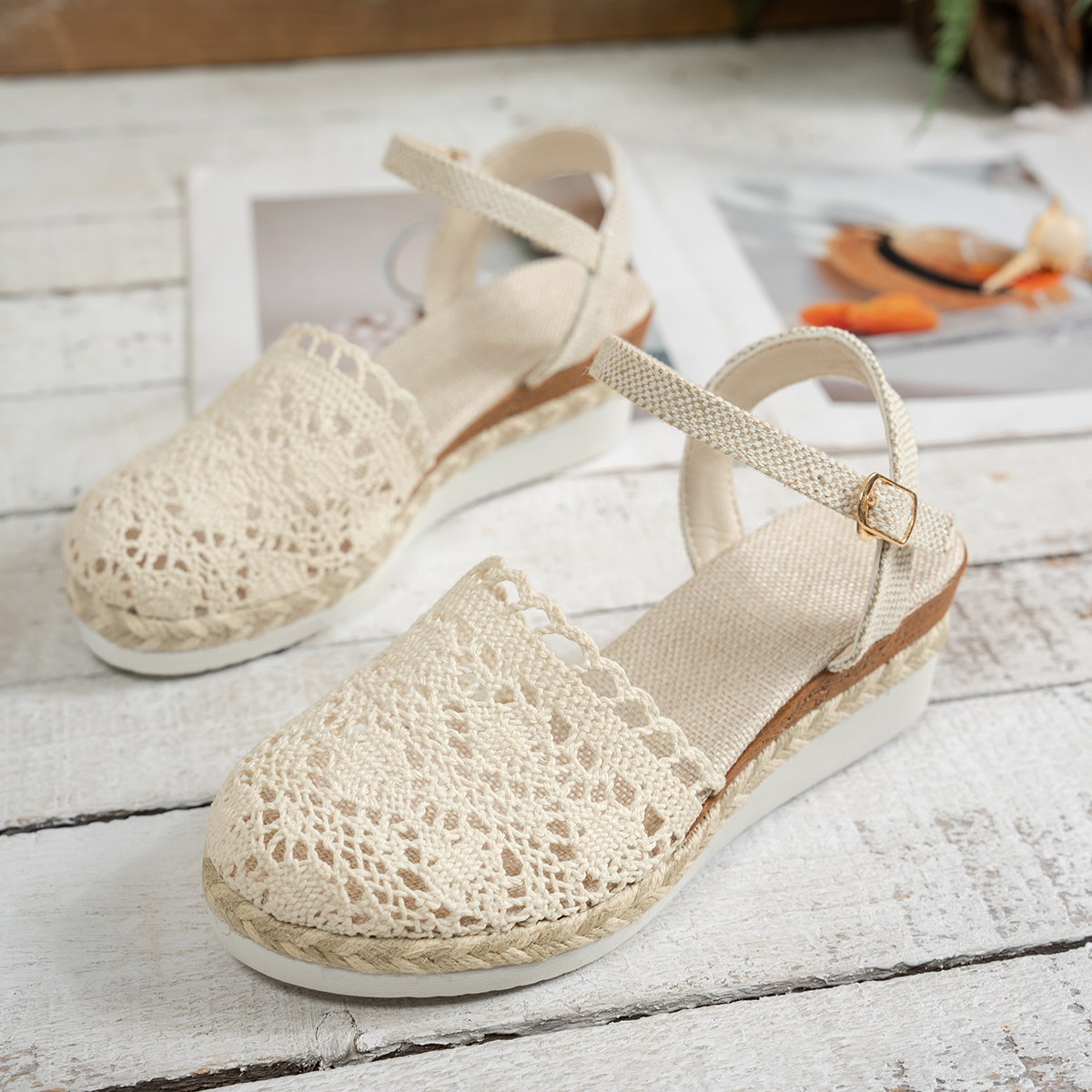 Women Wedge Sandals 2025 Summe - огляд і ціна Wedge Espadrille Women