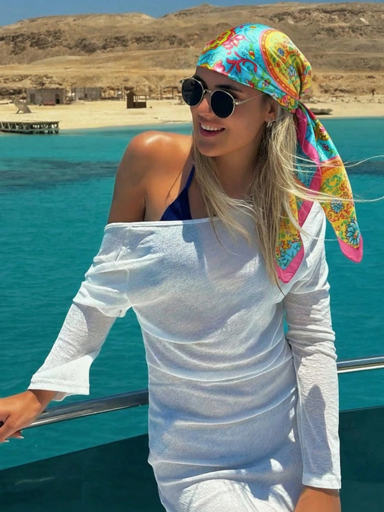 Luxury Brand Silk Satin Square - огляд і ціна Headband Summer Knit