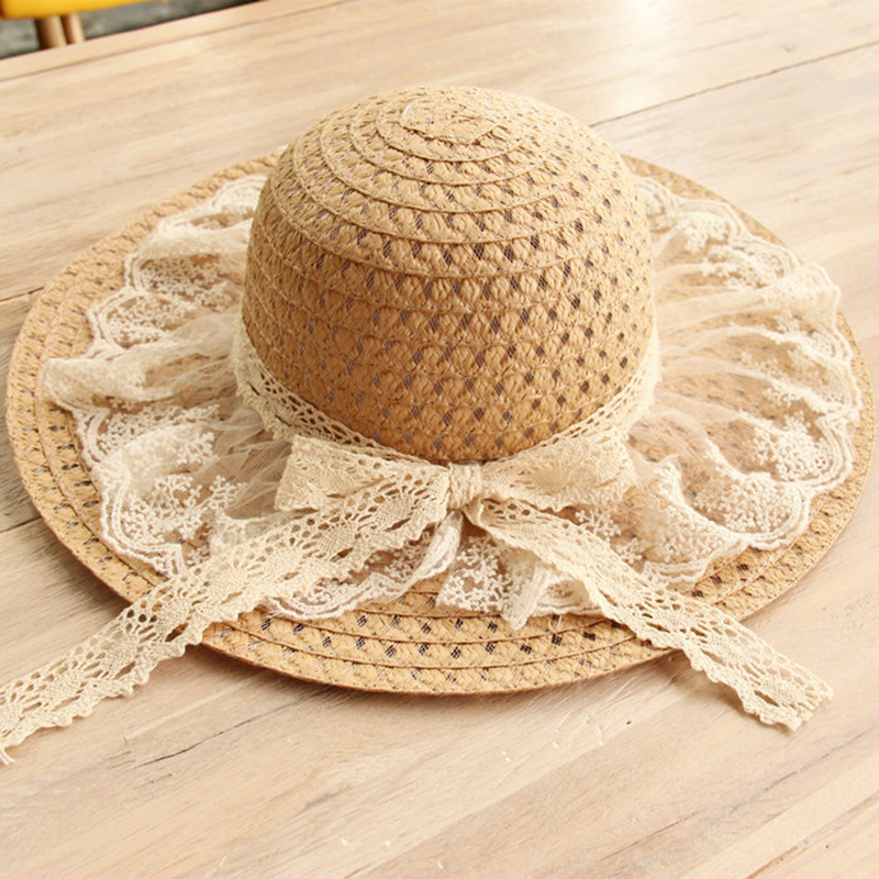 Women Lace Sun Hats For  Wide  - огляд і ціна Hat Floppy Wide