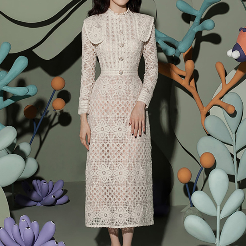 2025 New Temperament Hollow-ou - огляд і ціна Linen Dress Wrap