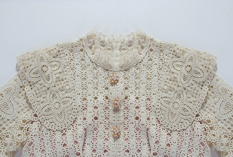 2025 New Temperament Hollow-ou - огляд і ціна Linen Dress Wrap