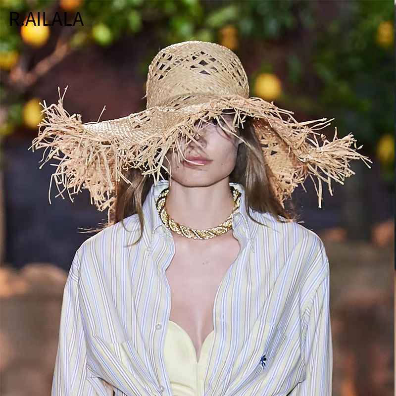 New Women Summer Natural Raffi - огляд і ціна Hat Floppy Wide