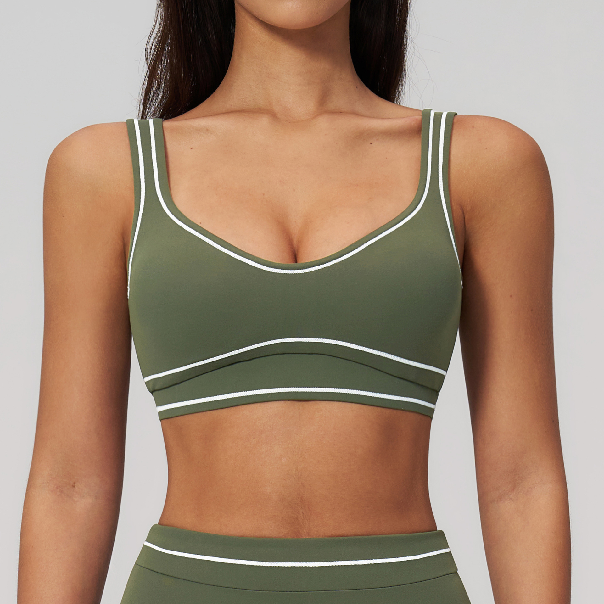 2026 Yoga Bra Women Sports Bra - огляд і ціна Bralette Triangle Set