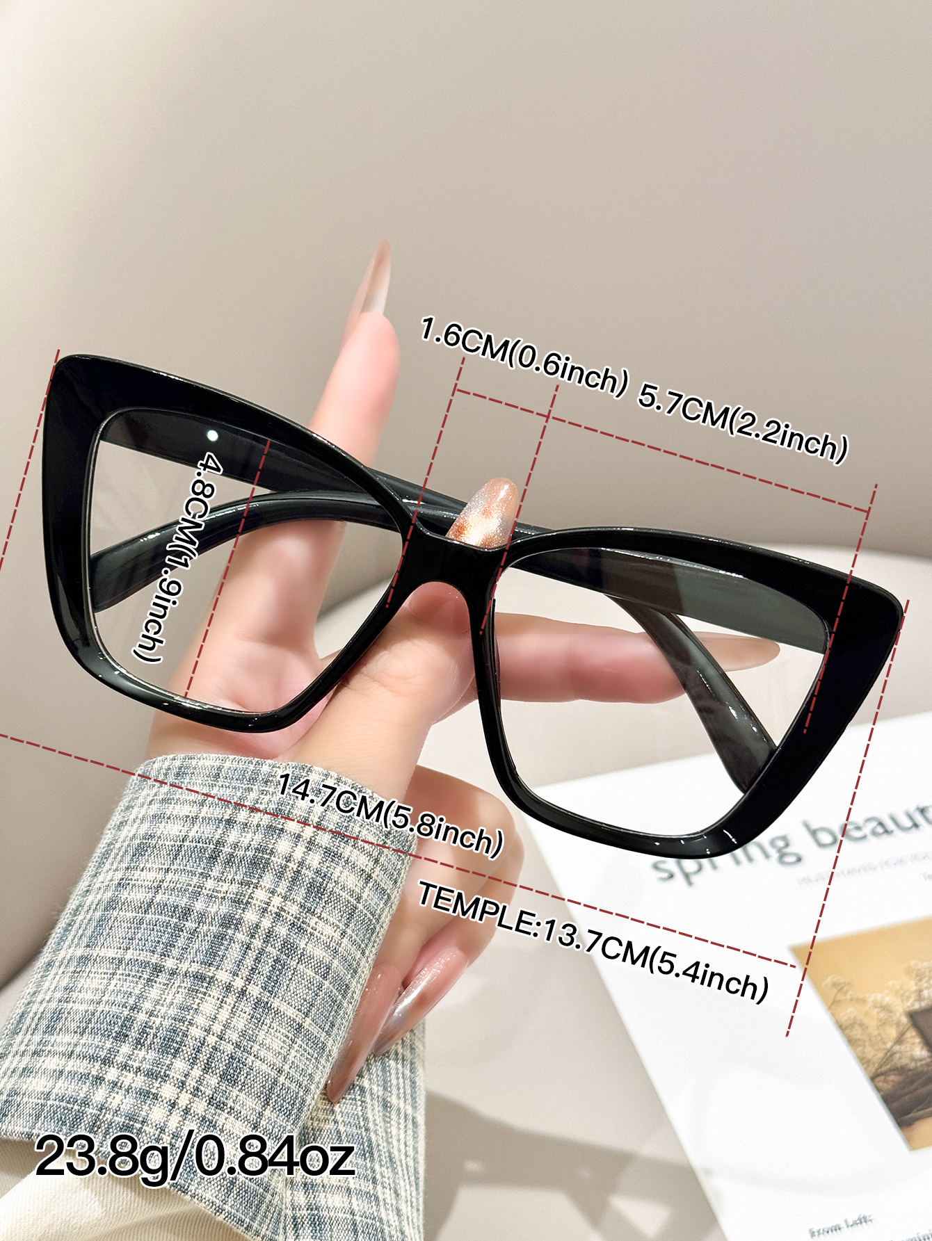 1pc daily fashionable black ca - огляд і ціна Sunglasses Cat Eye