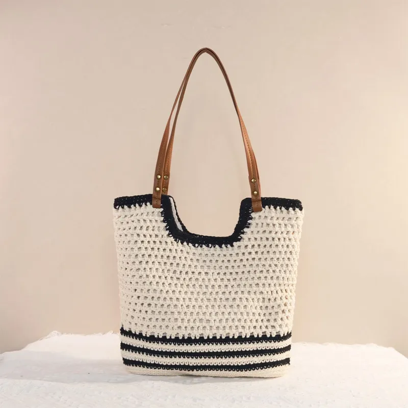 Women's large-capacity hand-wo - огляд і ціна Tote Bag Beach
