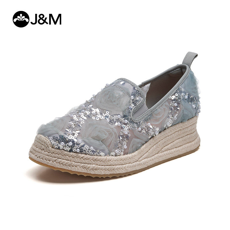 2026 J&M Women Wedges Fashion  - огляд і ціна Wedge Espadrille Women