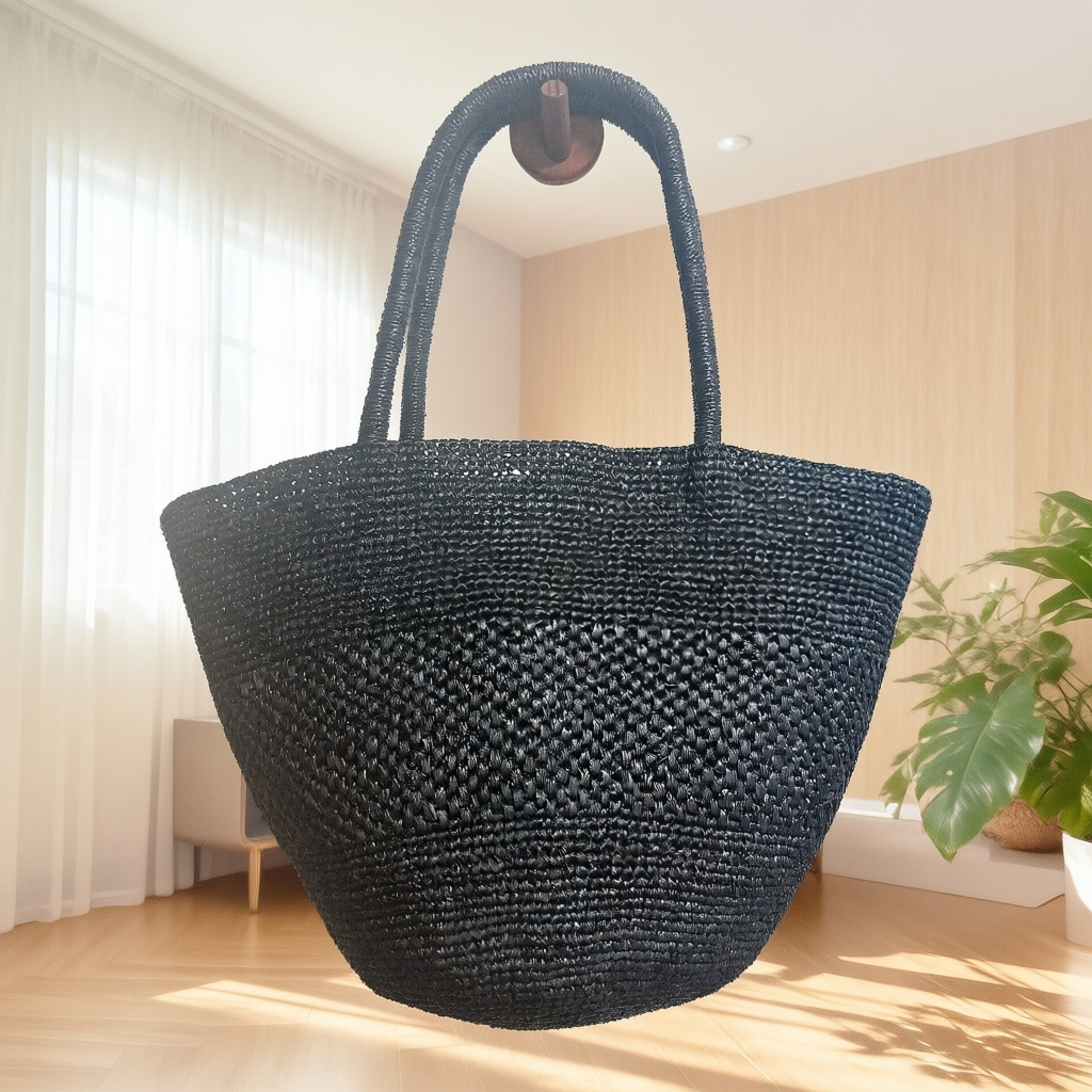Large Capacity Raffia Straw Ba - огляд і ціна Crochet Bag Raffia