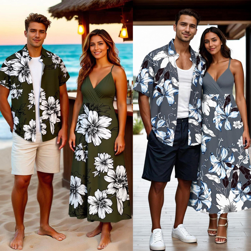 Flowers Leaf Printed Plus Size - огляд і ціна Romper Floral Print