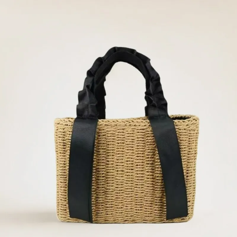 Straw Woven Handbag Summer Vac - огляд і ціна Tote Bag Beach