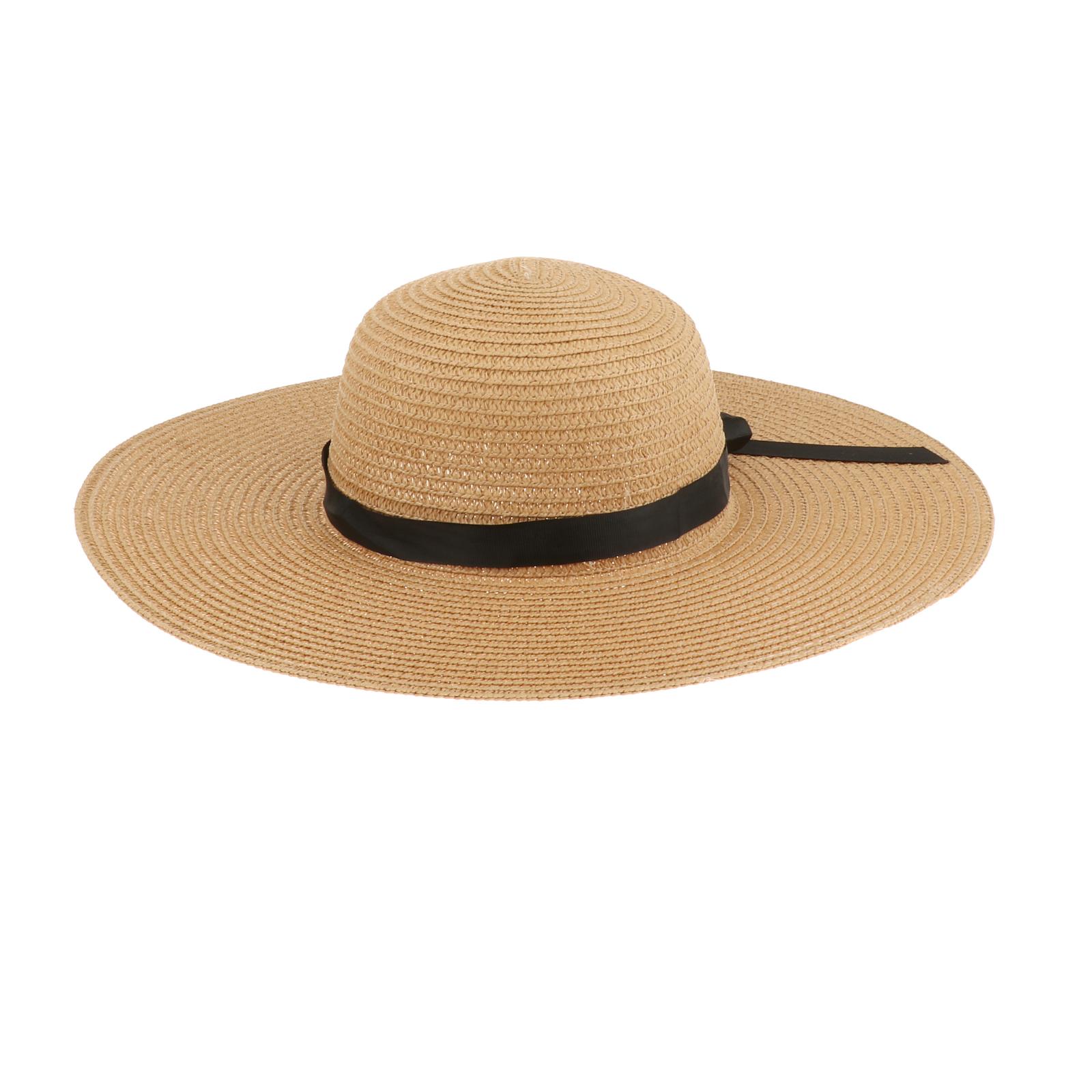 Women Wide Brim Straw Sun Hat  - огляд і ціна Hat Floppy Wide