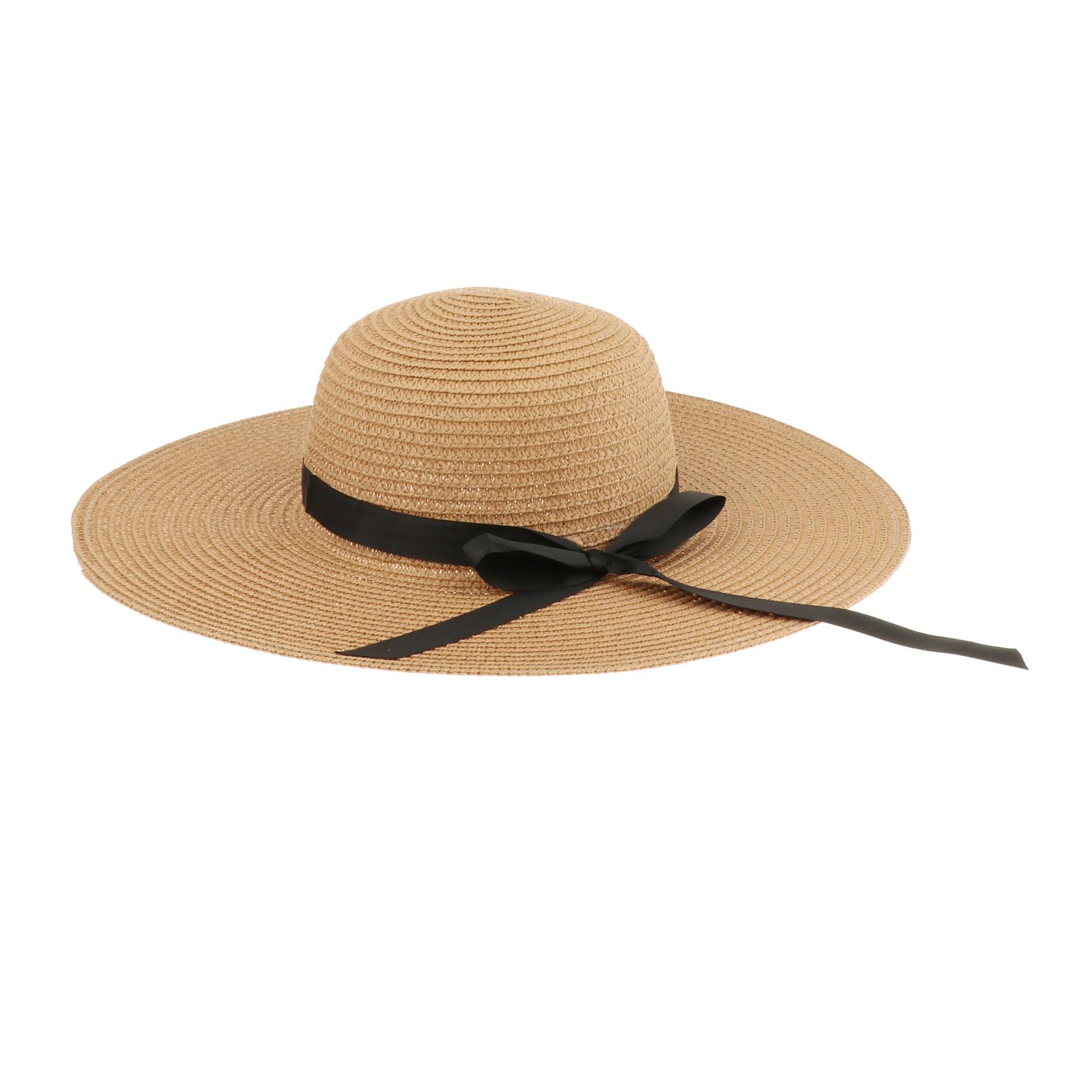 Women Wide Brim Straw Sun Hat  - огляд і ціна Hat Floppy Wide