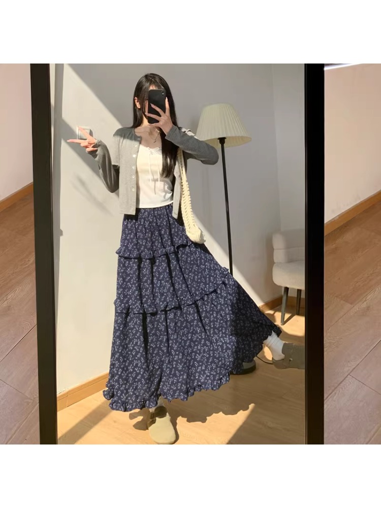 Floral A-Line Midi Skirt Women - огляд і ціна Midi Skirt Floral