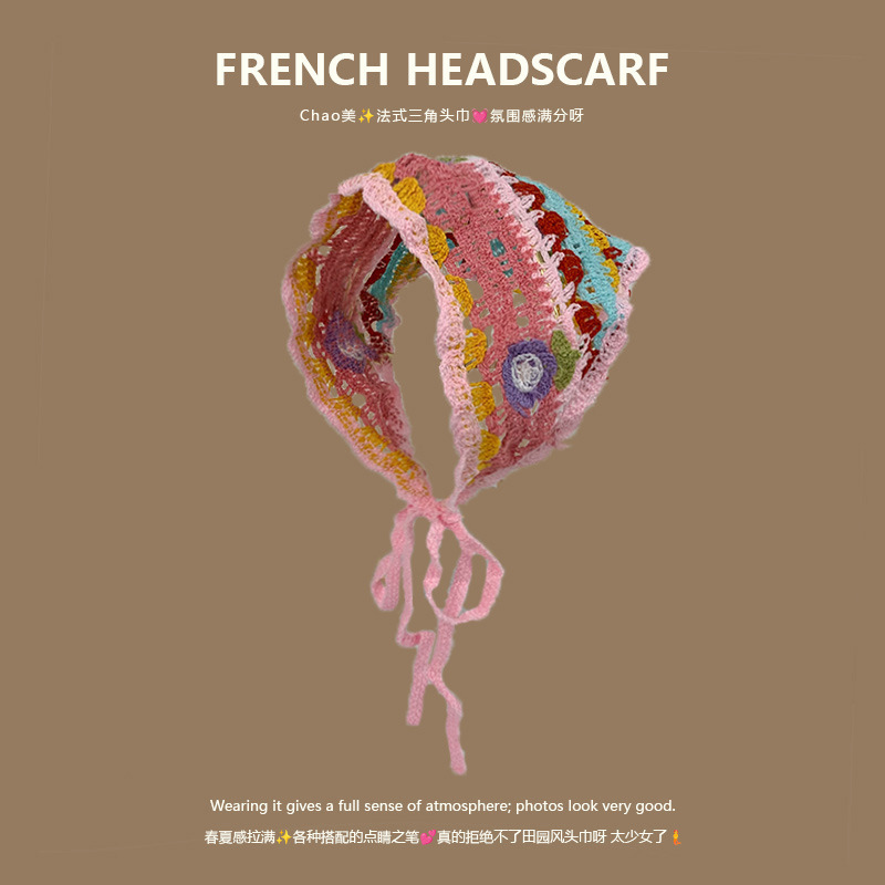 Knit Triangle Headband French  - огляд і ціна Headband Summer Knit