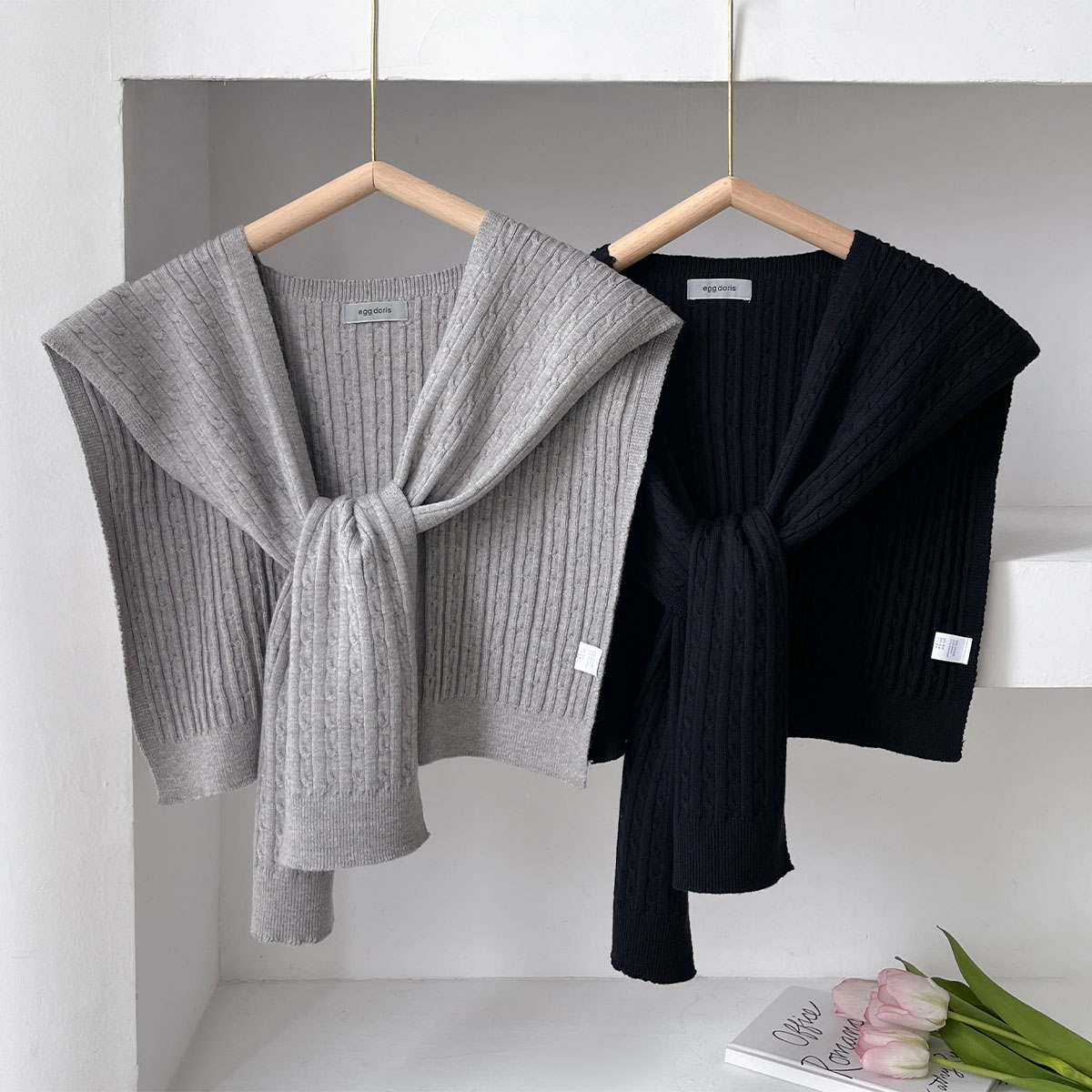 NEW Korean Autumn Knit Shawl F - огляд і ціна Blouse Off Shoulder